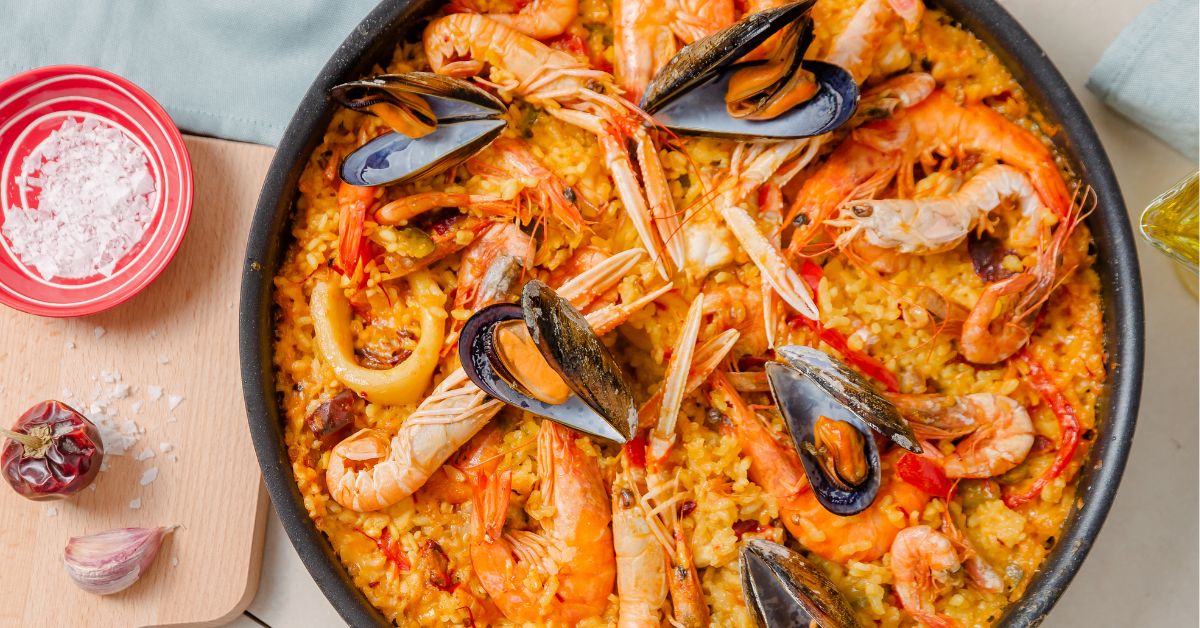 šafránová paella